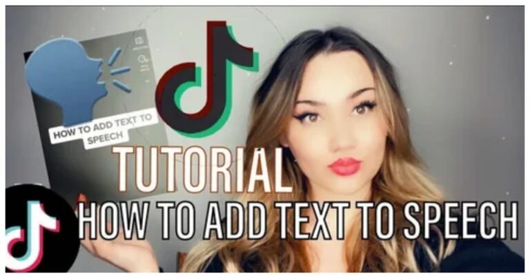 tik tok voice text to speech